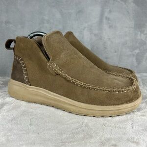 Hey Dude Brown Ankle Boots